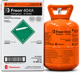 Chemours Freon™ 404A (R-404A) Refrigerant Gas Cylinders – 10.896 Kg (24 Lb)