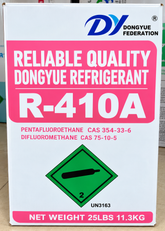 DY Dongyue R-410A Refrigerant Gas Cylinders – 11.3 Kg (25 Lb)