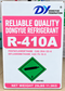 DY Dongyue R-410A Refrigerant Gas Cylinders – 11.3 Kg (25 Lb)