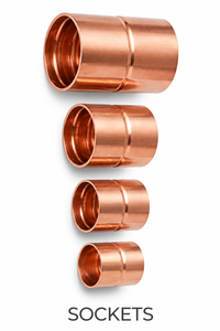 Copper Socket Coupling For HVAC, Air Conditioning & Refrigeration Copper Tubes