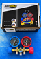 AMS GOLD 536G Double Manifold Gauge Set For HVAC Refrigeration Tools For Vacuum Pump