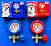 CH466 Refrigeration Gauge Plus Valve – Three-Way Valve Single Manifold