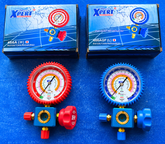 XPERT XP466AGF Refrigeration Gauge Plus Valve For Air Conditioning And Refrigeration Systems